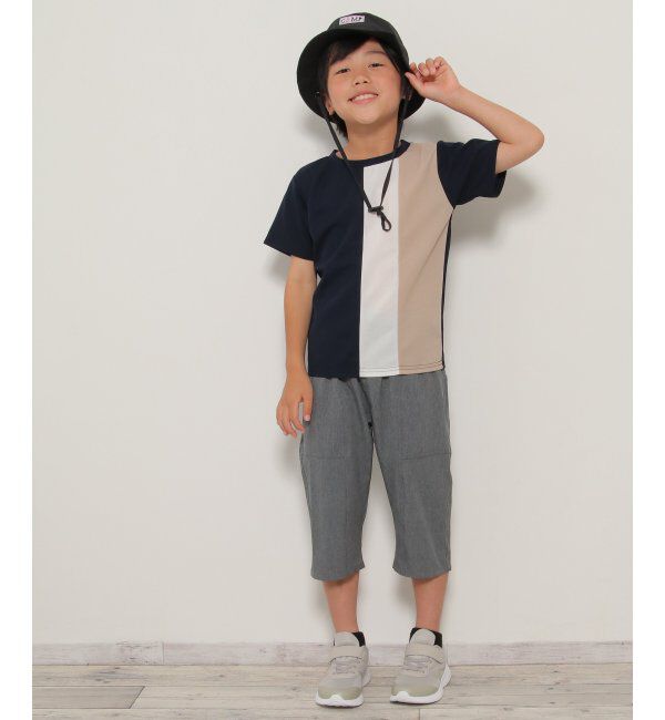 ikka kids「【接触冷感／速乾】エステルハーフパンツ（120~160cm）【UVカット】」|その他|