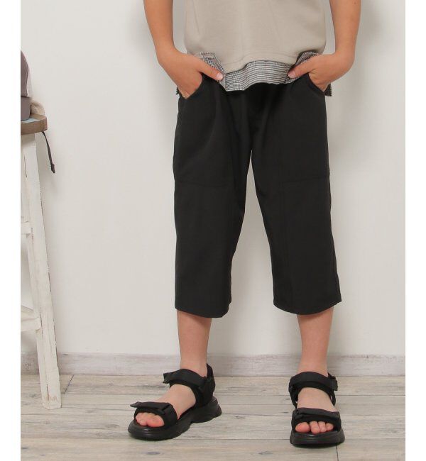 ikka kids「【接触冷感／速乾】エステルハーフパンツ（120~160cm）【UVカット】」|その他|