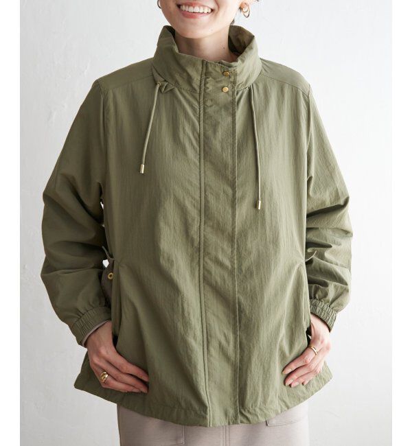 ikka「撥水裏地付きウンテンパーカー」|ブルゾン・スタジャン|