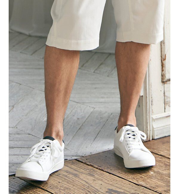 ikka「レザータッチコートスニーカー」|その他|