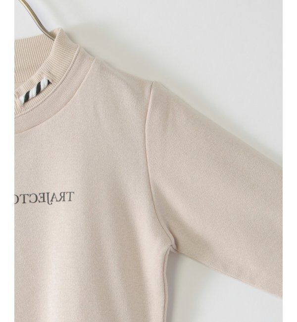 ikka kids「チビハイメッセージロゴトレーナー（100~160cm）」|Tシャツ・カットソー|