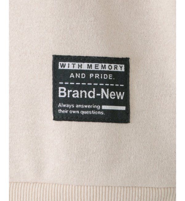 ikka kids「チビハイメッセージロゴトレーナー（100~160cm）」|Tシャツ・カットソー|