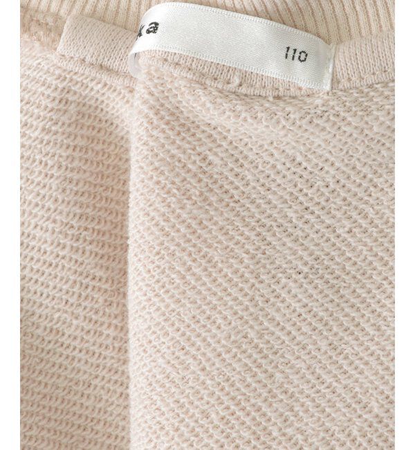 ikka kids「チビハイメッセージロゴトレーナー（100~160cm）」|Tシャツ・カットソー|