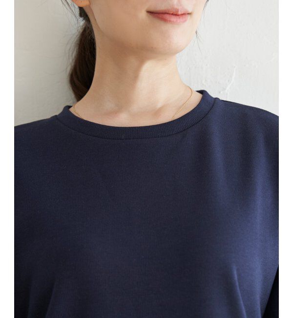 ikka「サイドリボン裾レイヤードプルオーバー」|その他|