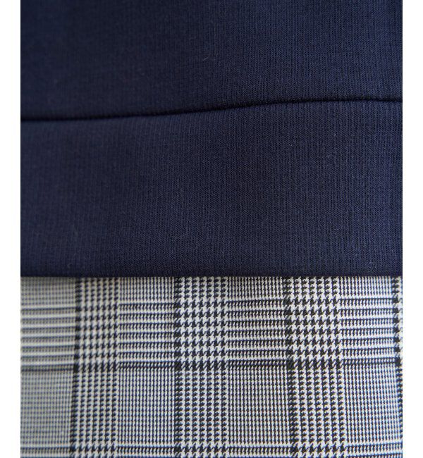 ikka「サイドリボン裾レイヤードプルオーバー」|その他|