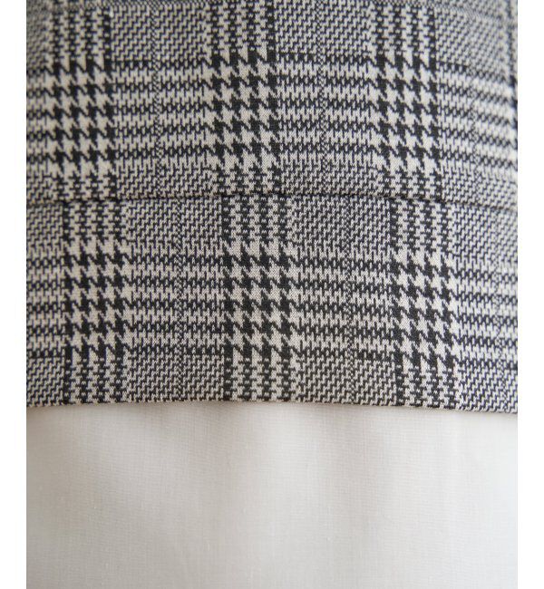 ikka「サイドリボン裾レイヤードプルオーバー」|その他|