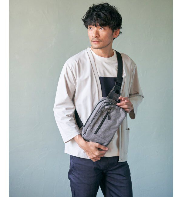 ikka「メランジスクエアボディバッグ」|その他|