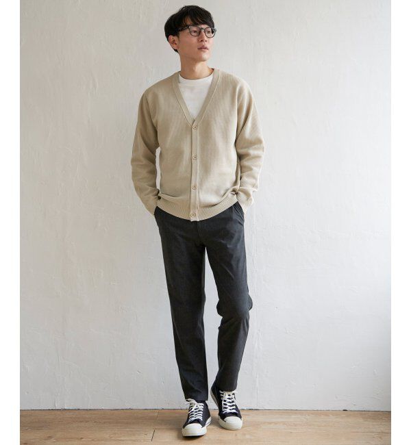 ikka「【2点セット】GOKU楽ニットカーデインナーセット」|その他|