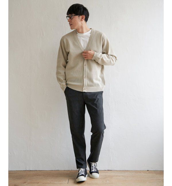 ikka「【2点セット】GOKU楽ニットカーデインナーセット」|その他|