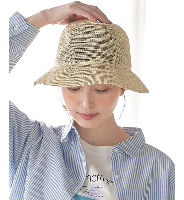 ikka「ペーパーサーモメトロハット」|その他|オフホワイト