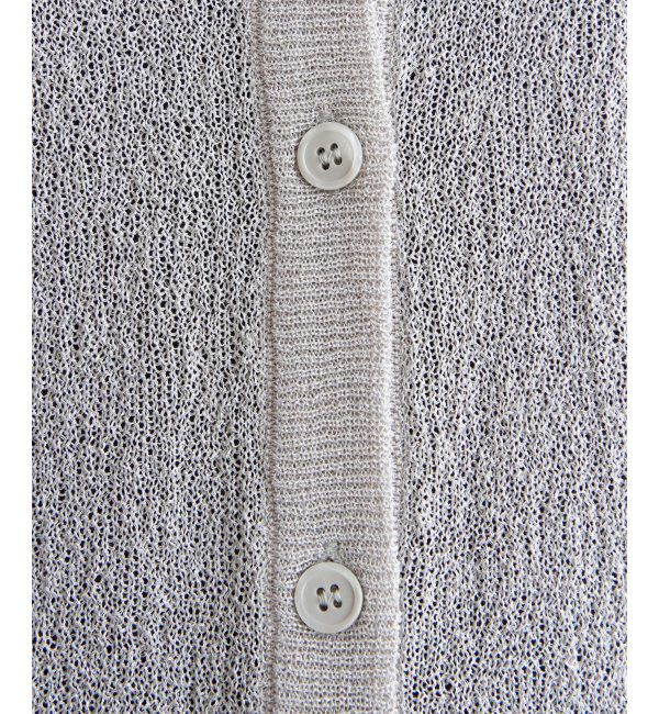 ikka「Vネックラメニットカーディガン」|その他|