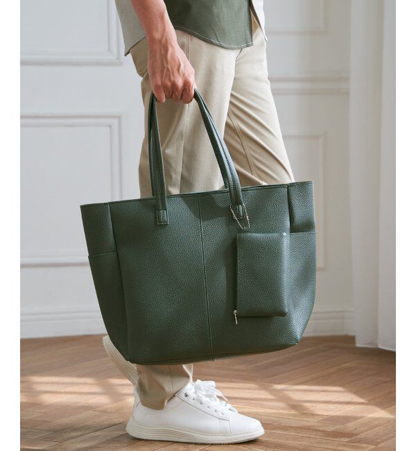 ikka「【雑誌MonoMax5月号掲載】シュリンクジップトートバッグ」|その他|