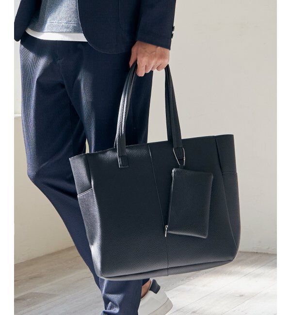 ikka「【雑誌MonoMax5月号掲載】シュリンクジップトートバッグ」|その他|