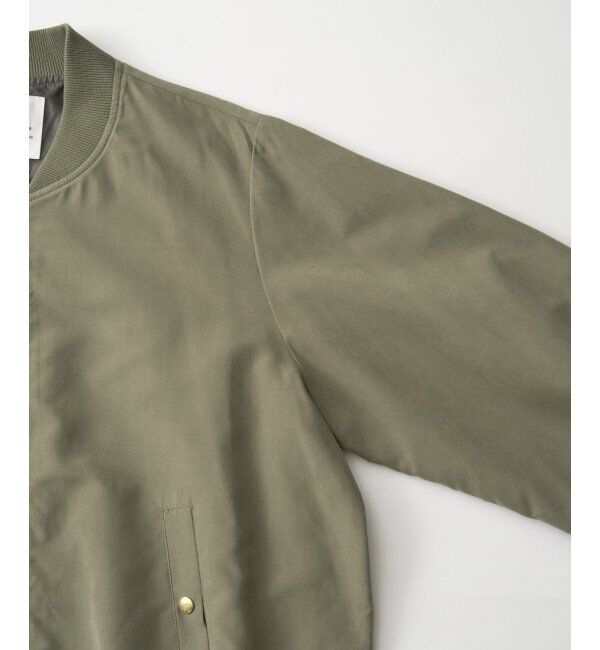 ikka「リブブルゾン」|ブルゾン・スタジャン|