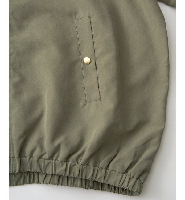 ikka「リブブルゾン」|ブルゾン・スタジャン|