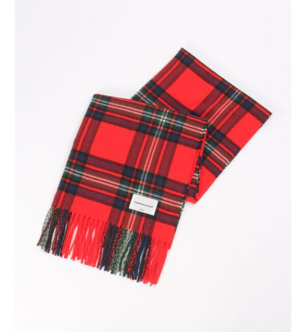 ikka「カシミヤタッチチェックマフラー」|マフラー|レッドケイ