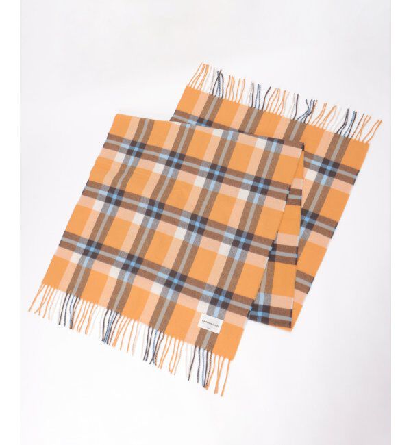 ikka「カシミヤタッチチェックマフラー」|マフラー|