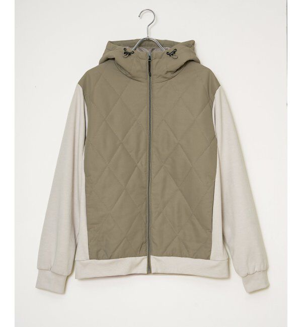 ikka「sorona(R)コンビ中綿パーカー」|ブルゾン・スタジャン|