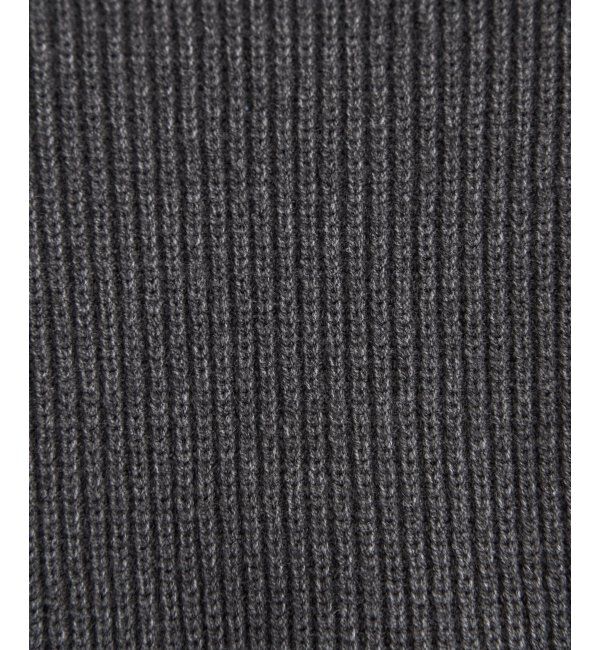 ikka「ウォッシャブル畦クルーネックニット」|プルオーバー|