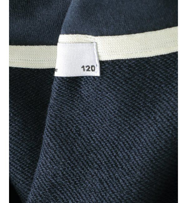 ikka kids「コンチョボタンショール襟トレーナー（120~160cm）」|Tシャツ・カットソー|