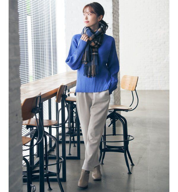 ikka「７Gワイドリブ切り替えプルオーバー」|プルオーバー|