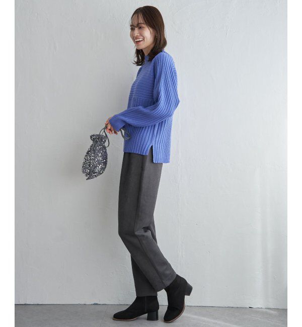 ikka「７Gワイドリブ切り替えプルオーバー」|プルオーバー|