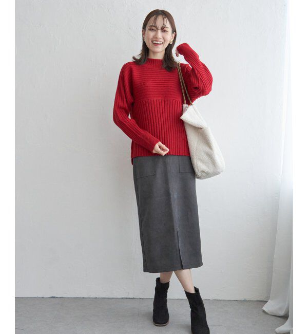 ikka「７Gワイドリブ切り替えプルオーバー」|プルオーバー|