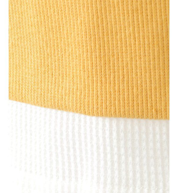 ikka kids「裏起毛レイヤードワッペントレーナー（120~160cm）」|Tシャツ・カットソー|