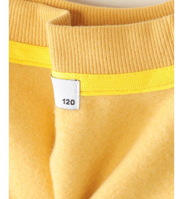 ikka kids「裏起毛レイヤードワッペントレーナー（120~160cm）」|Tシャツ・カットソー|