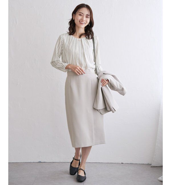 IKKA LOUNGE「ウォッシャブルスカート」|スカート|