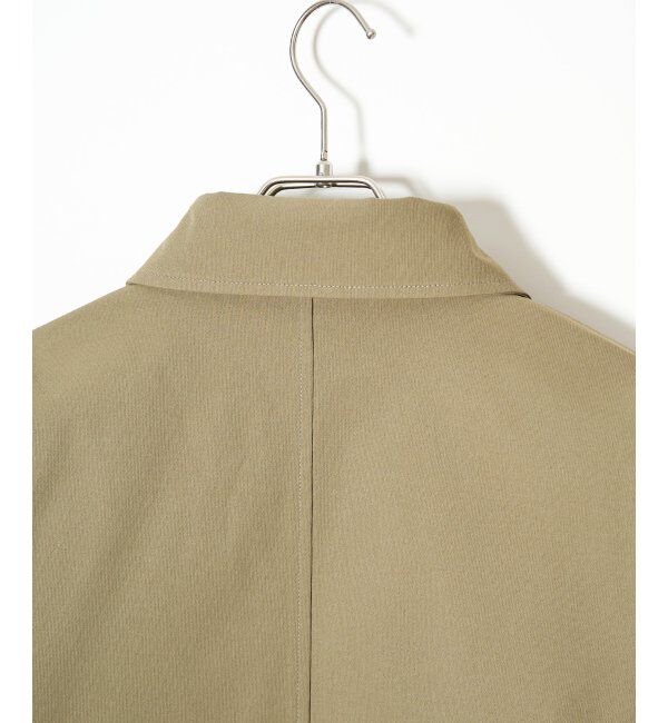 IKKA LOUNGE「【雑誌MonoMax4月号掲載】撥水ピケフードステンカラーコート」|その他|