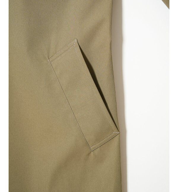 IKKA LOUNGE「【雑誌MonoMax4月号掲載】撥水ピケフードステンカラーコート」|その他|