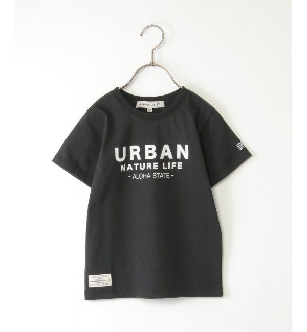 ikka kids「【親子おそろい】URBAN NATURE LIFE アーバンネイチャーライフ フロッキープリントT（120~160cm）」|Tシャツ・カットソー|
