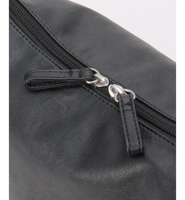 ikka「撥水合皮ハーフムーンビッグショルダーバッグ」|その他|