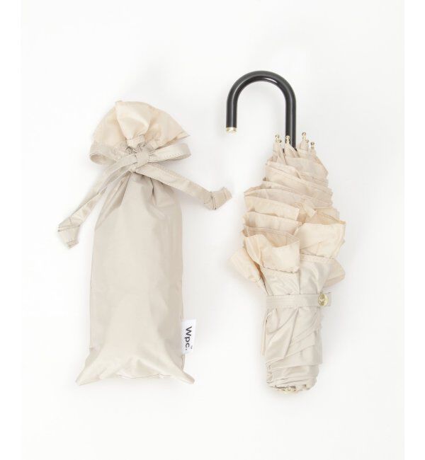 Lbc with Life「Wpc. 遮光 クラシックフリル ミニ傘 折りたたみ傘 日傘」|傘|