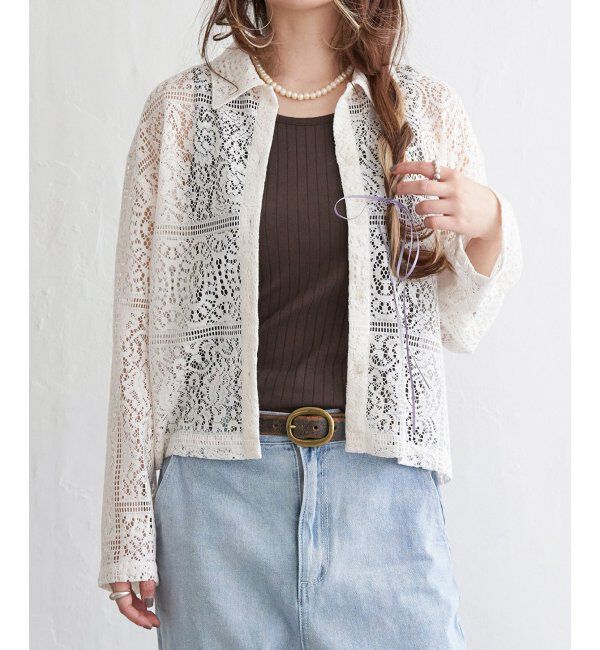 Lbc with Life「コットンUSA針抜きタンクトップ 25」|キャミソール|