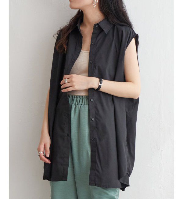 VENCE share style「マルチウェイショルダーカットシャツ」|シャツ・ブラウス|