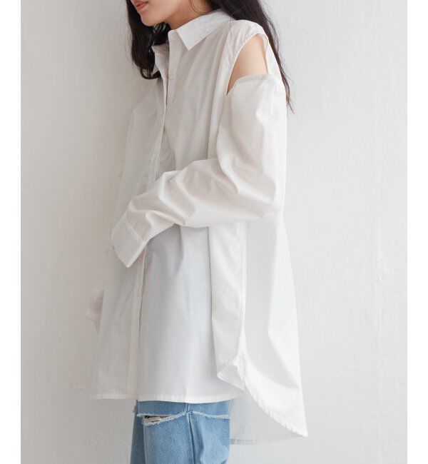 VENCE share style「マルチウェイショルダーカットシャツ」|シャツ・ブラウス|