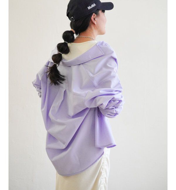VENCE share style「ブロード袖ギャザーシャツ」|シャツ・ブラウス|