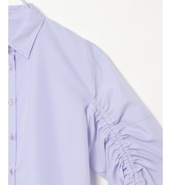VENCE share style「ブロード袖ギャザーシャツ」|シャツ・ブラウス|