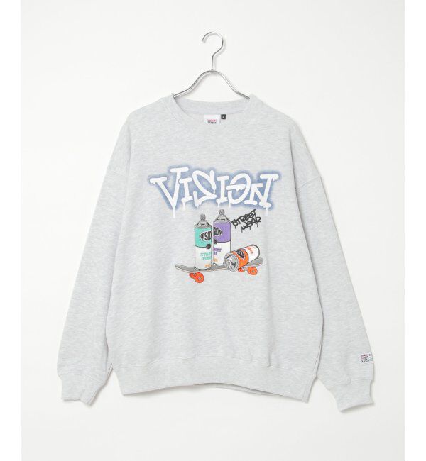 VENCE share style「VISION STREET WEAR ビジョンストリートウェア スプレーイラストトレーナー」|スウェット・ジャージ|