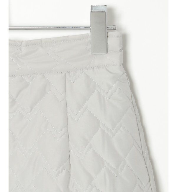 VENCE share style「ハートキルトダブルジップタイトスカート」|スカート|