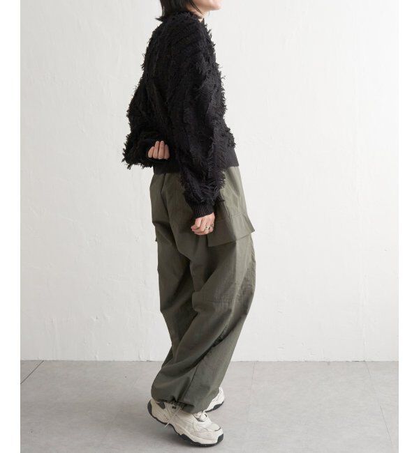 VENCE share style「ミックスフリンジプルオーバー」|ニット・セーター|