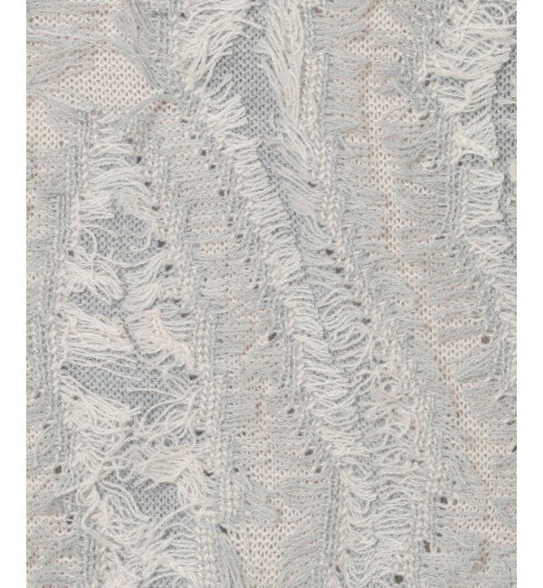 VENCE share style「ミックスフリンジプルオーバー」|ニット・セーター|