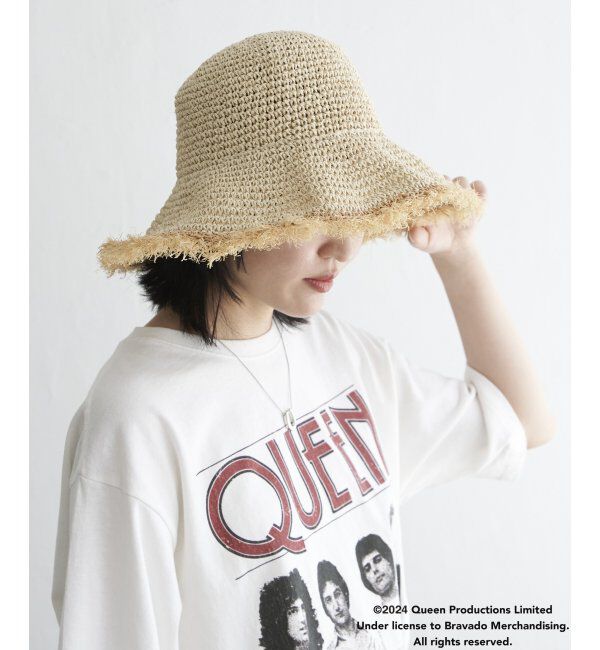 VENCE share style「雑材フリンジハット」|その他|
