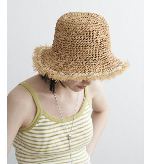 VENCE share style「雑材フリンジハット」|その他|