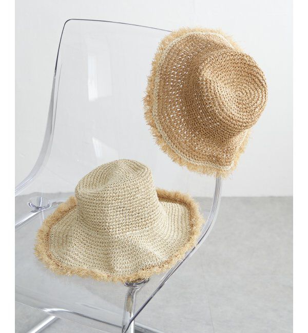 VENCE share style「雑材フリンジハット」|その他|