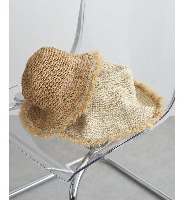 VENCE share style「雑材フリンジハット」|その他|