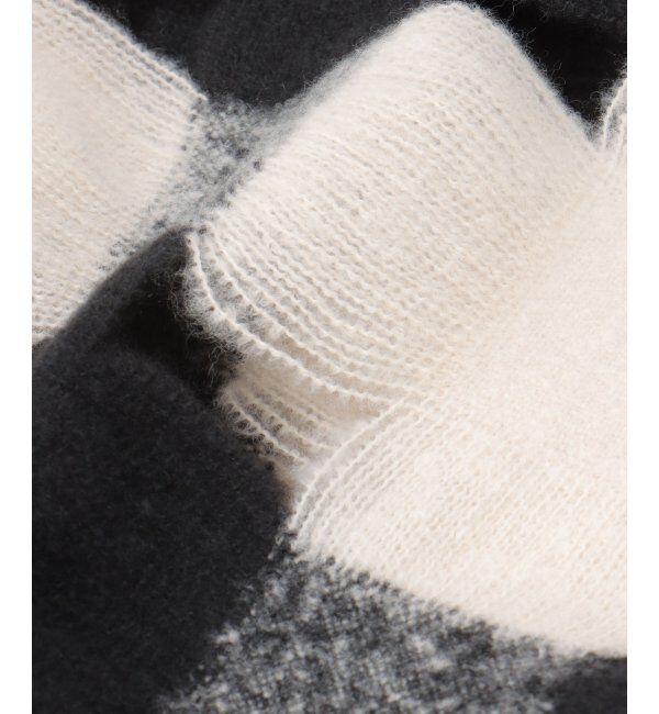 VENCE share style「メッシュチェックマフラー」|バンダナ・スカーフ|