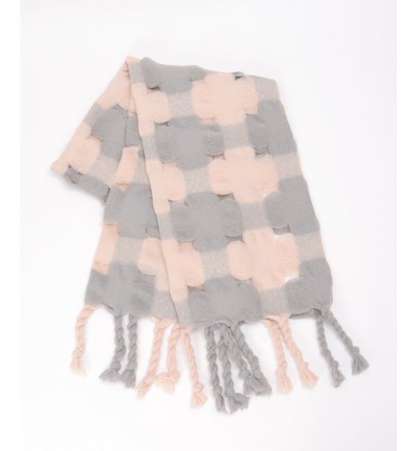 VENCE share style「メッシュチェックマフラー」|バンダナ・スカーフ|